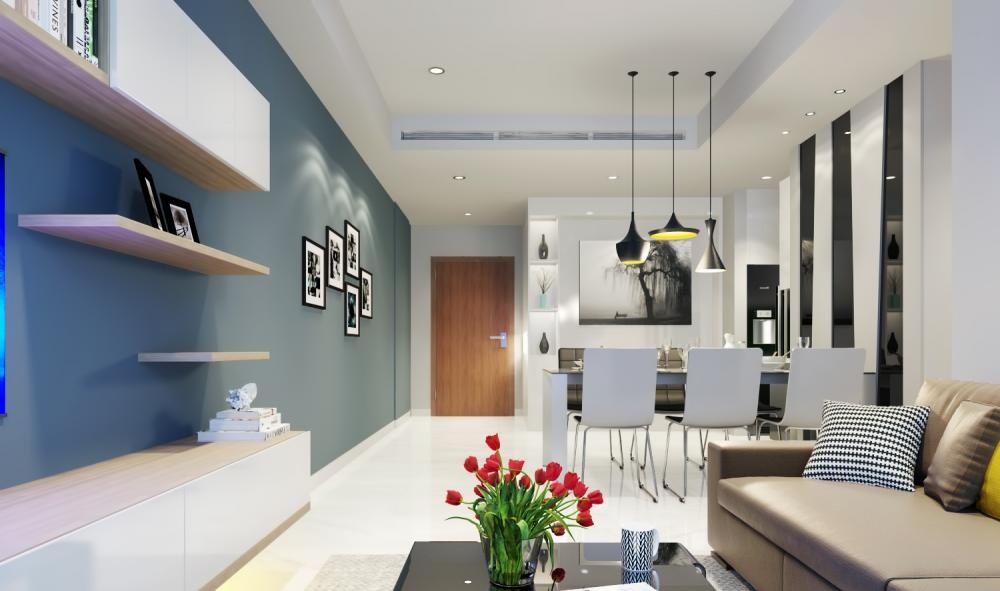 Bán căn hộ Rivera Park Sài Gòn, DT: 74m2, 2PN,2WC, view ĐB, giá chính chủ 6.2 tỷ còn TL