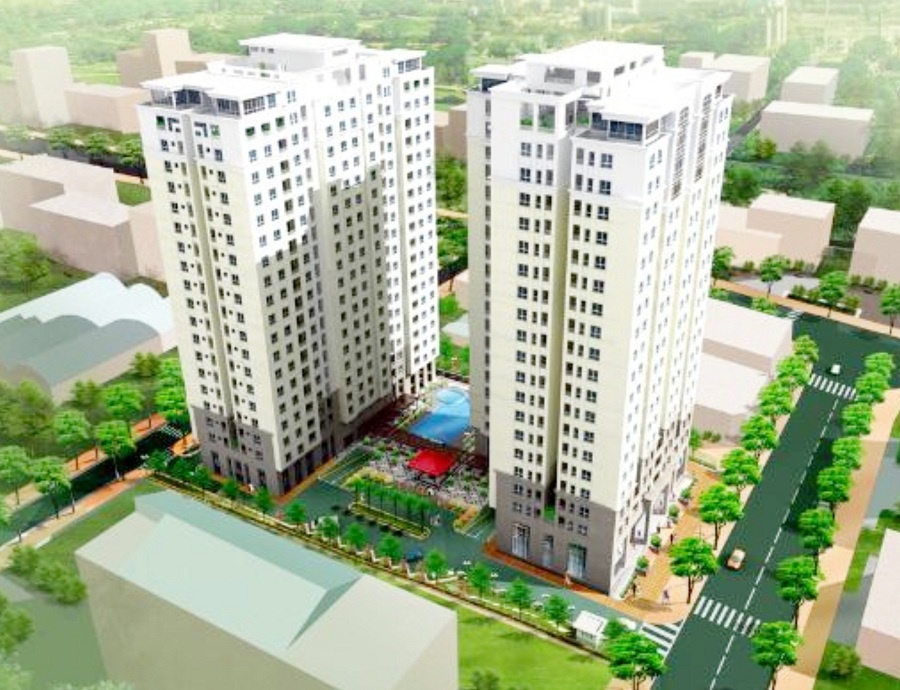 Chung cư Topaz Garden đường Trịnh Đình Thảo quận Tân Phú 2 phòng ngủ cần bán tặng nội thất