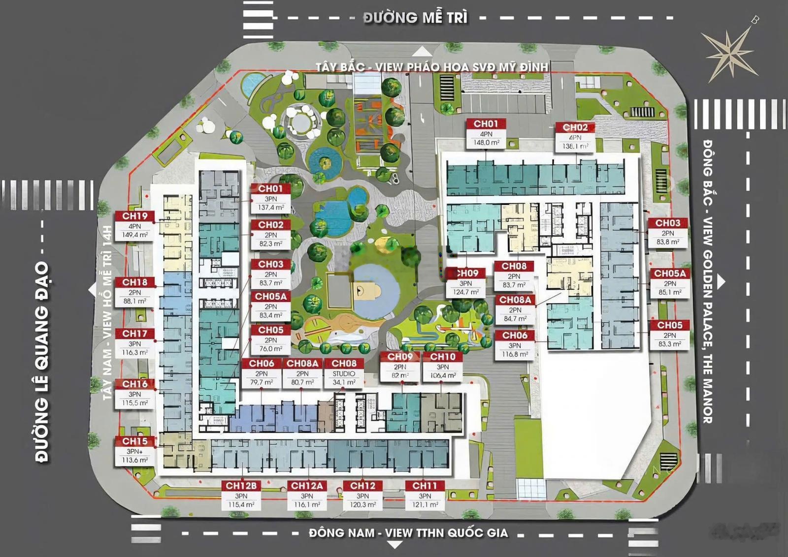 Chính chủ bán căn hộ The Matrix One GDD2, DT 76m2, 2PN 2WC, giá chỉ 9,3 tỷ bảo thuế phí