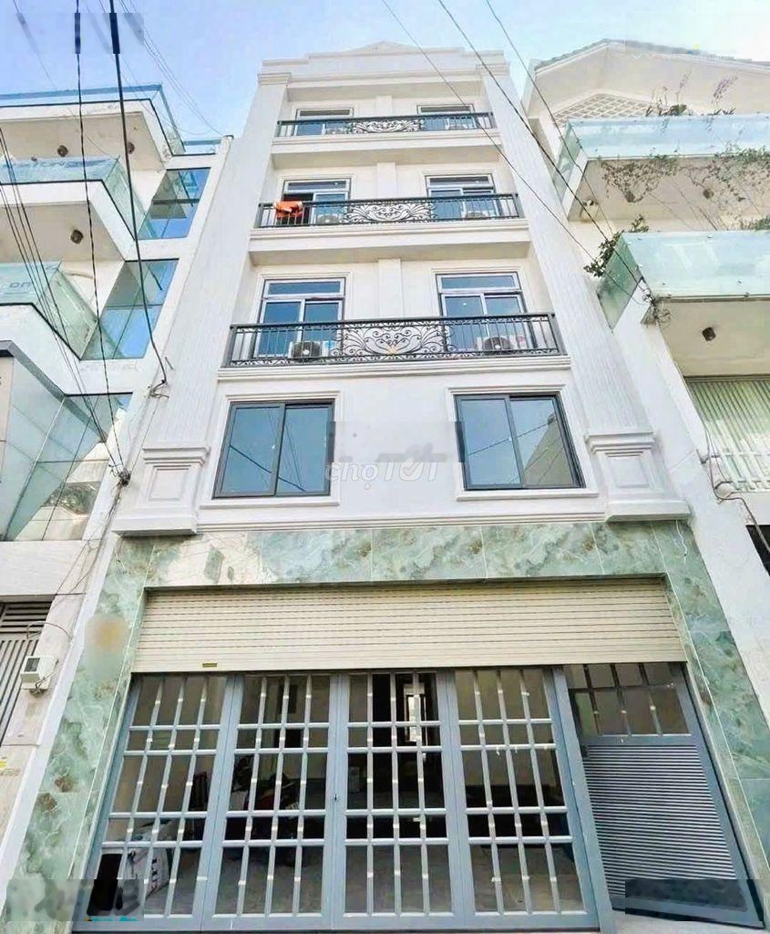 Chỉ 18,5 tỷ! bán nhà 5 tầng- 2 mặt tiền nguyễn cửu vân, p.17, q. bình thạnh-siêu vị trí- giáp q1