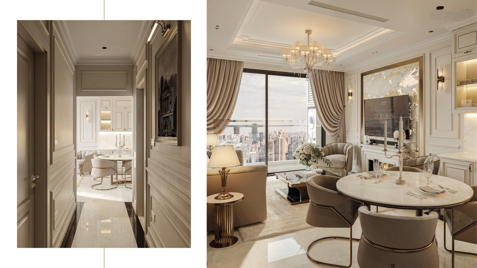 Alluvia City căn 3N góc đẹp - 115m2 - tầng trung - view Sông Hồng - giá chỉ 8.2 tỷ full VAT