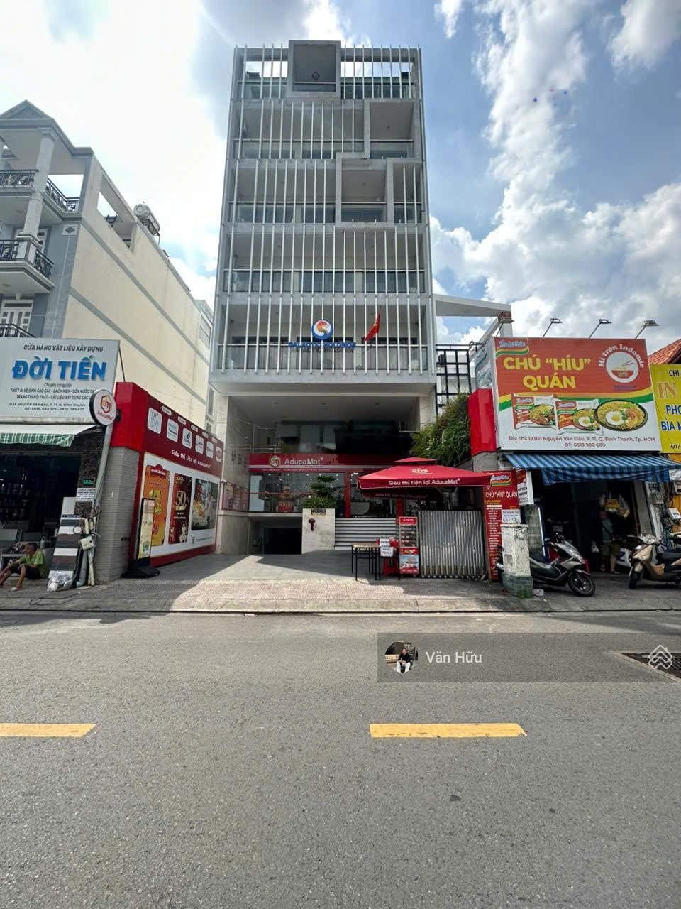 Tòa nhà 183C Nguyễn Văn Đậu, Q. Bình Thạnh - DT: 10x35m - hầm 7 tầng - HĐT: 300 triệu - giá: 88 tỷ