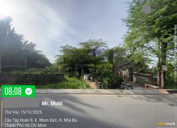 Đất ở đường Lê Văn Lương DT: 270m2 đường nhựa 8m, KDC hiện hữu - giá 6,7 tỷ