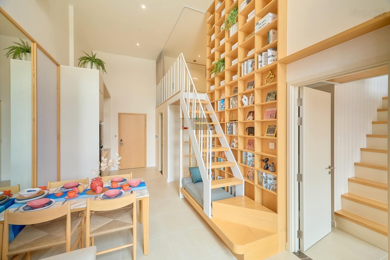 HOT! Chỉ 2,8 tỷ Sở hữu duplex 2BR khu Park Residence, trần cao 5m, diện tích sử dụng tới 80m²