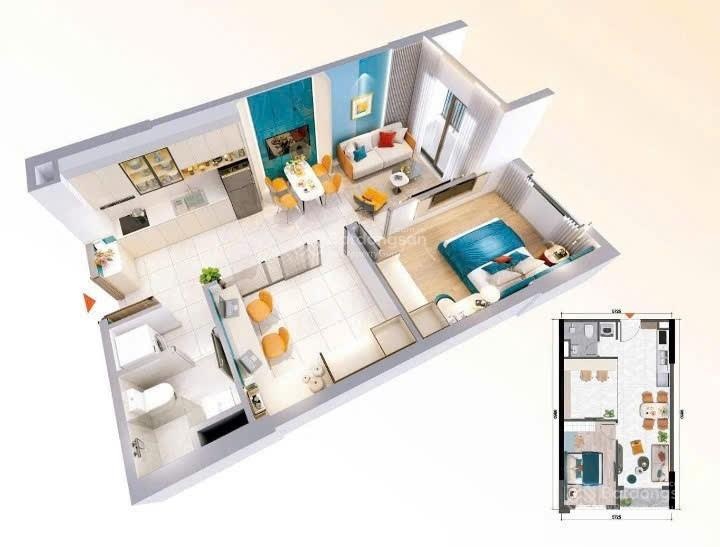 Chỉ 1 tỷ 680/căn - sở hữu căn hộ ngay ga Metro TP HCM từ 37,9 triệu/m2 - nhận nhà trong năm nay!