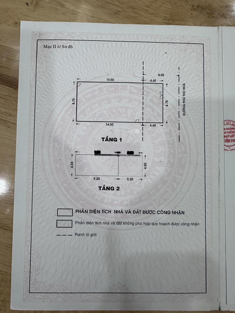 Hàng hiếm bán nhà 1 lầu mặt tiền kinh doanh vải phú thọ hoà , q tân phú. giá 28 tỷ tl