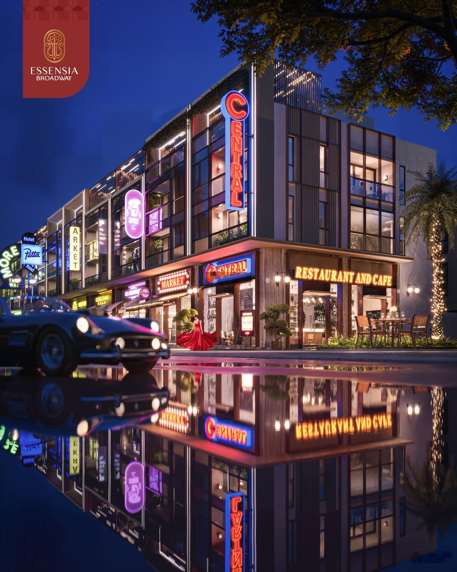 Mở bán shophouse dòng tiền mặt tiền Nguyễn Hữu Thọ Essensia Broadway phát triển bởi Phú Long