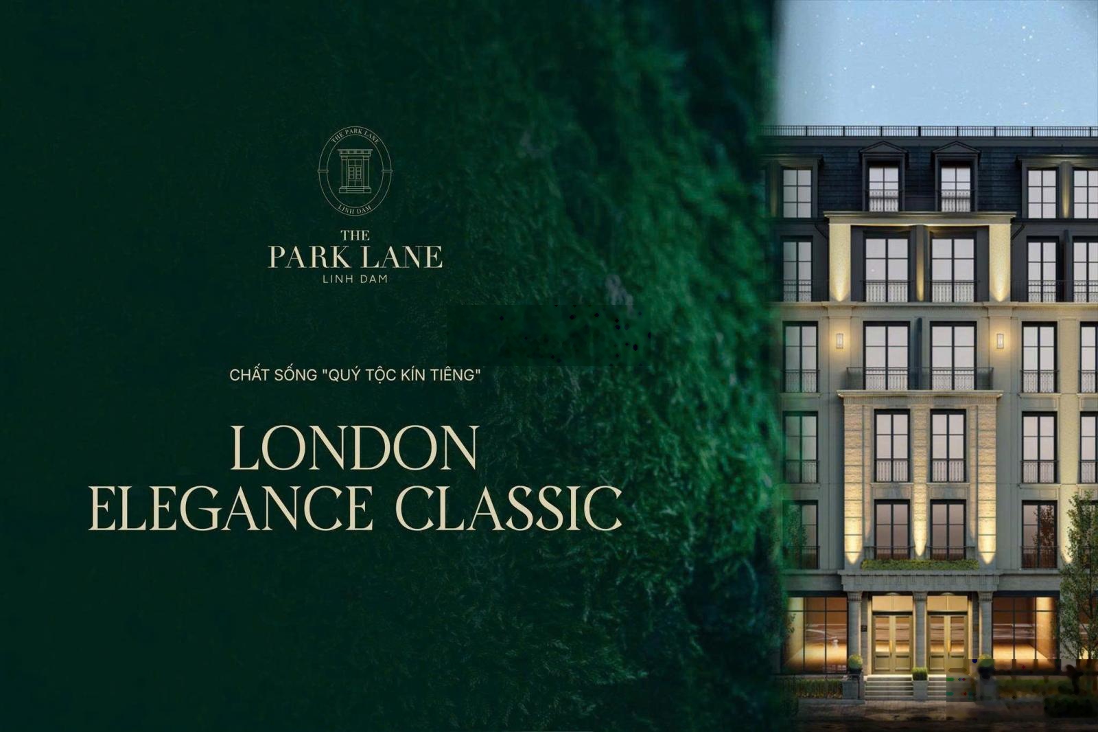 Mở bán đợt đầu The Park Lane Linh Đàm - Suất ngoại giao, chiết khấu cao nhất dự án