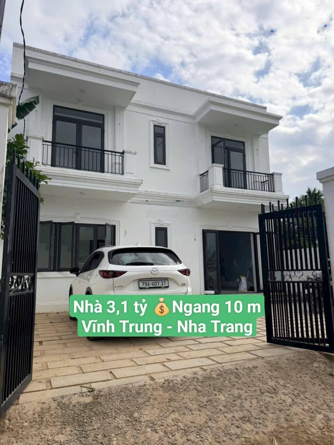 Sos! chủ "ngộp" giảm ngay 150tr bán gấp trước tết nhà 2 tầng sân 2 ô tô vĩnh trung nha trang