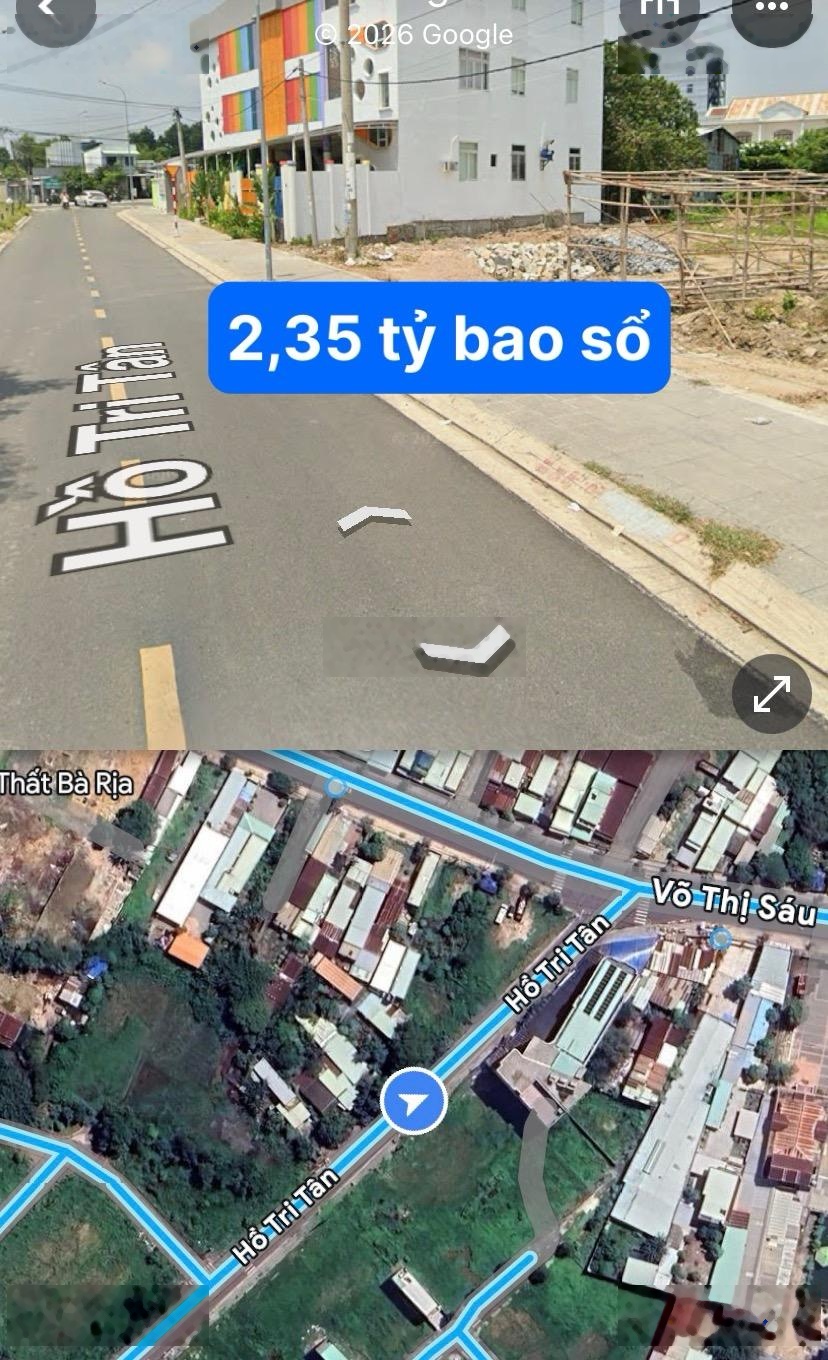 Cần bán gấp trước tết 127m2(2,35tỷ) Mặt tiền Hồ Tri Tân, Bà Rịa - Vũng Tàu
