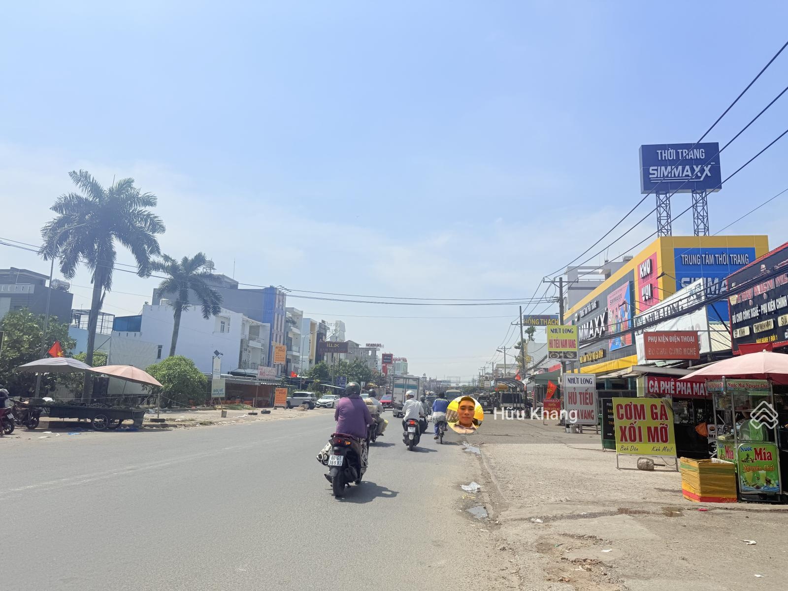 Mặt tiền đường Lê Duẩn đối diện chợ mới Long Thành DT ngang 6m x 17,31m TC 100% giá 17,5 tỷ sổ hồng