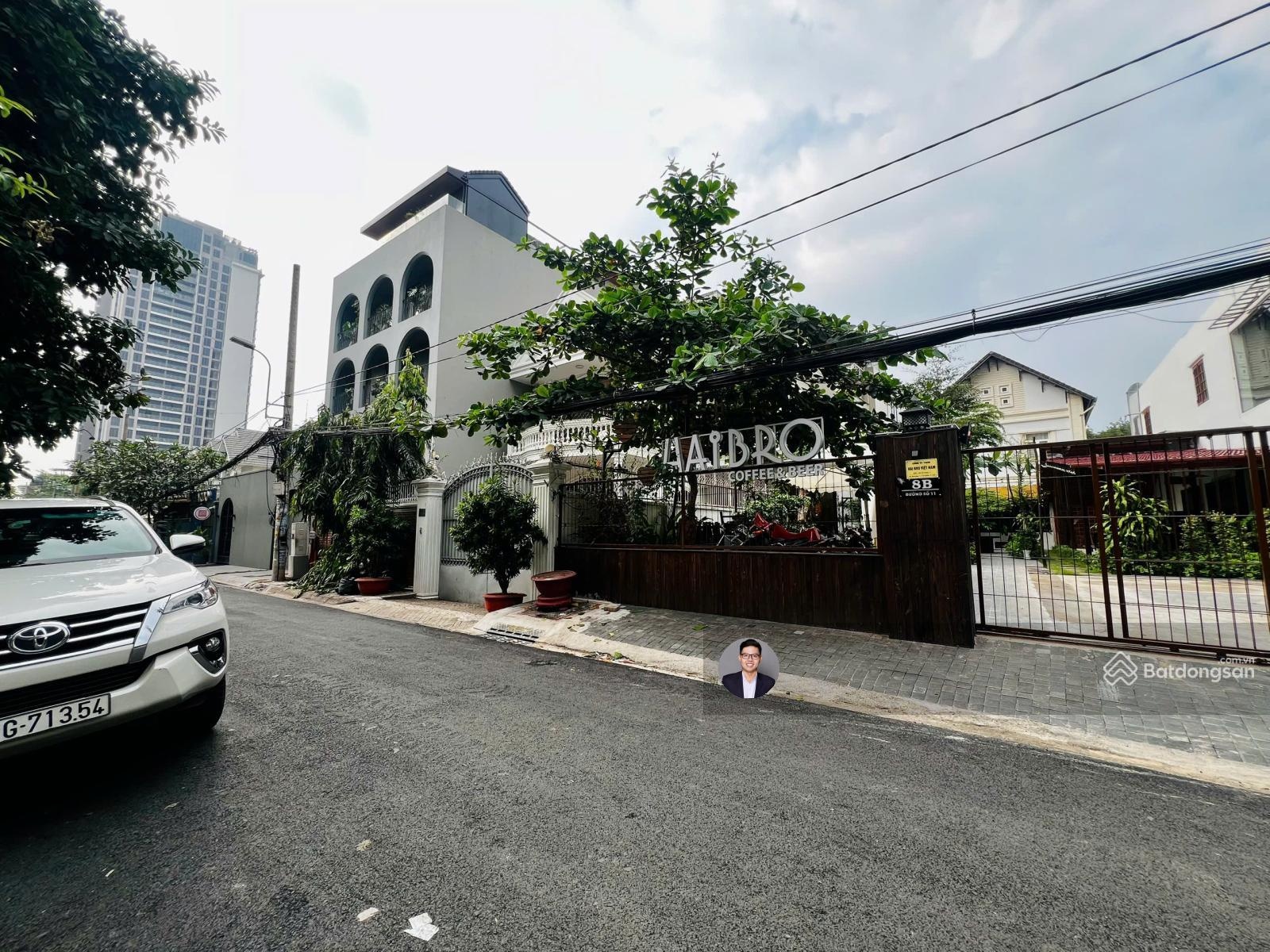 Bán siêu phẩm ven sông SG mặt tiền đường số 22 - DT 14x14m, CN 168m2 - XD hầm 4 tầng - Giá 26,5 tỷ