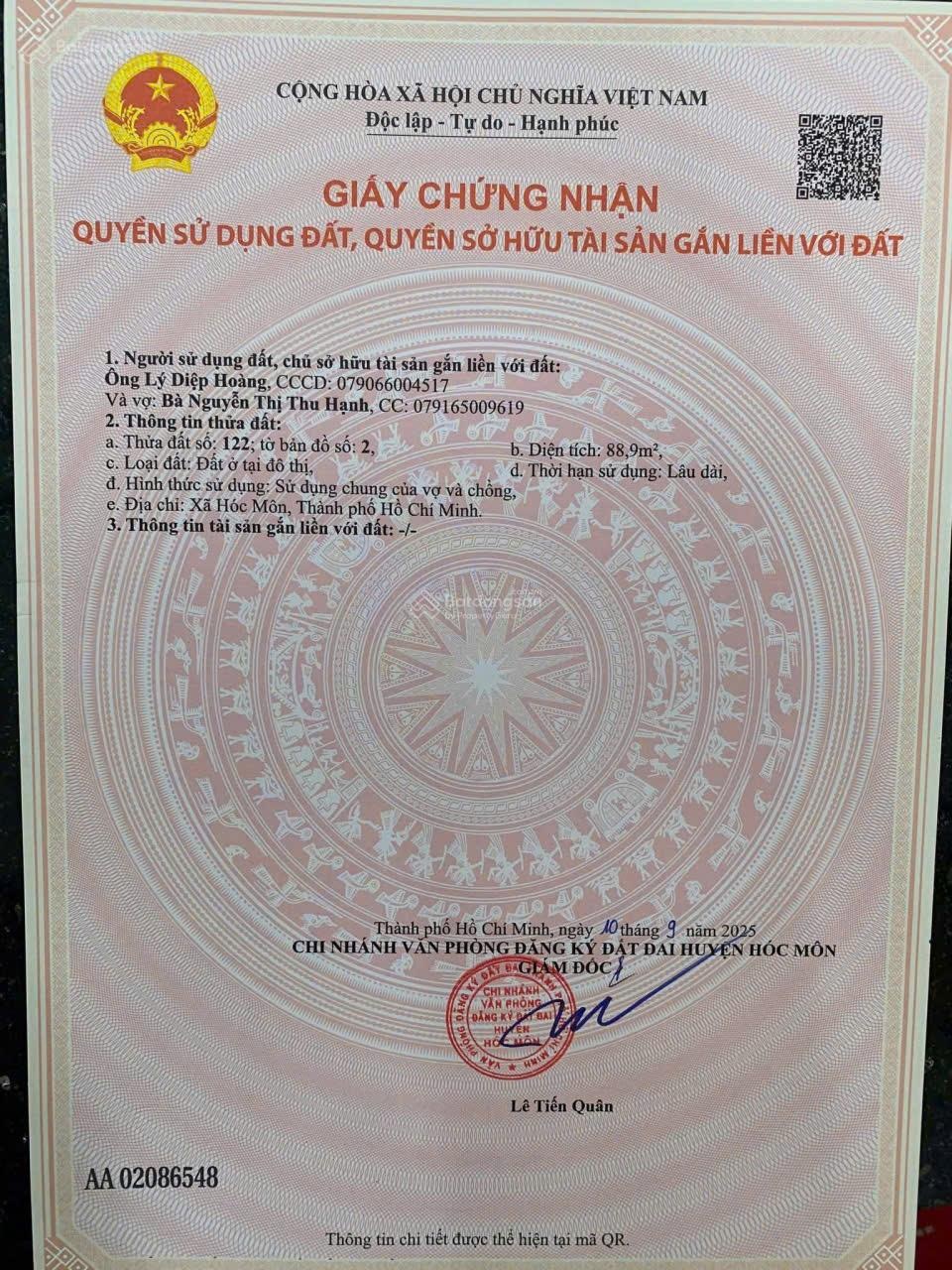 Đất góc 2 mặt tiền đường Song Hành 22, Hóc Môn, 89m2 (7,2x14m) giá: 7,990 tỷ