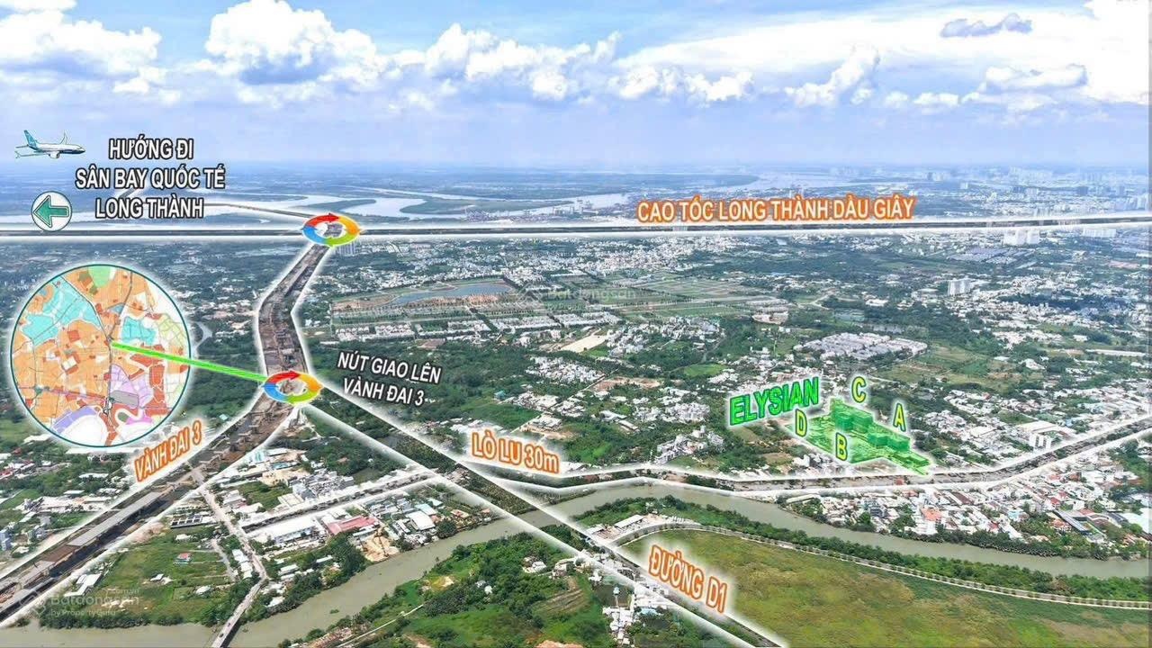 CHỈ 3,338 TỶ-50m2 đất khu Vạn Xuân cạnh Đông Tăng Long Q9-Đường 7m vỉa hè-xây dựng tự do -hệ số cao