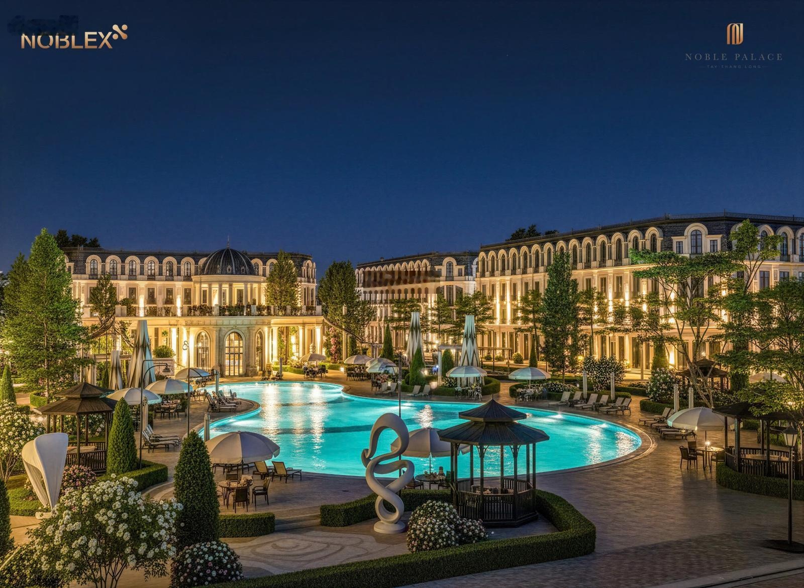 Bán căn 75m2 mặt đường 24m giá ngoại giao cực hấp dẫn - liền kề tại noble tây thăng long sổ lâu dài