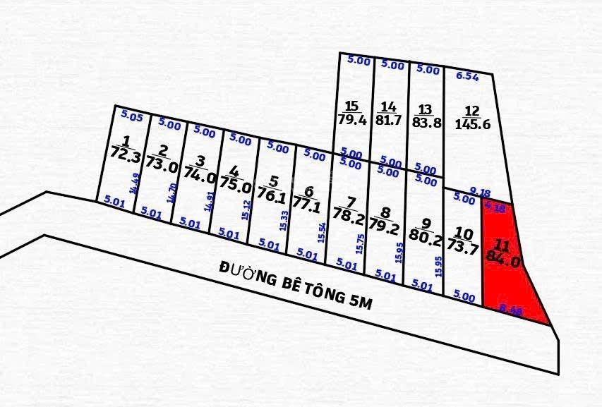 Cuối Năm ra mắt thị trường 15 nền siêu đẹp tại SUỐI HIỆP ( Suối Tiên cũ ) Diện tích từ : 72,3m2