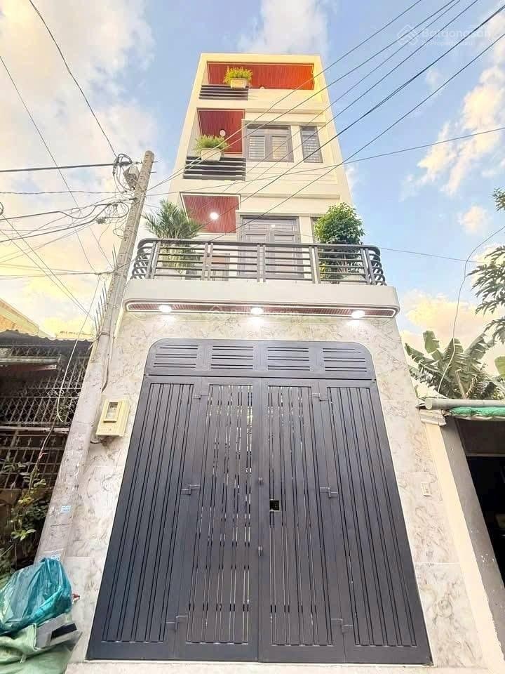 Nhà mới đón tết - 4 tầng (4x13) - hẻm xe hơi - tặng nội thất - gần hiệp thành city - quận 12.