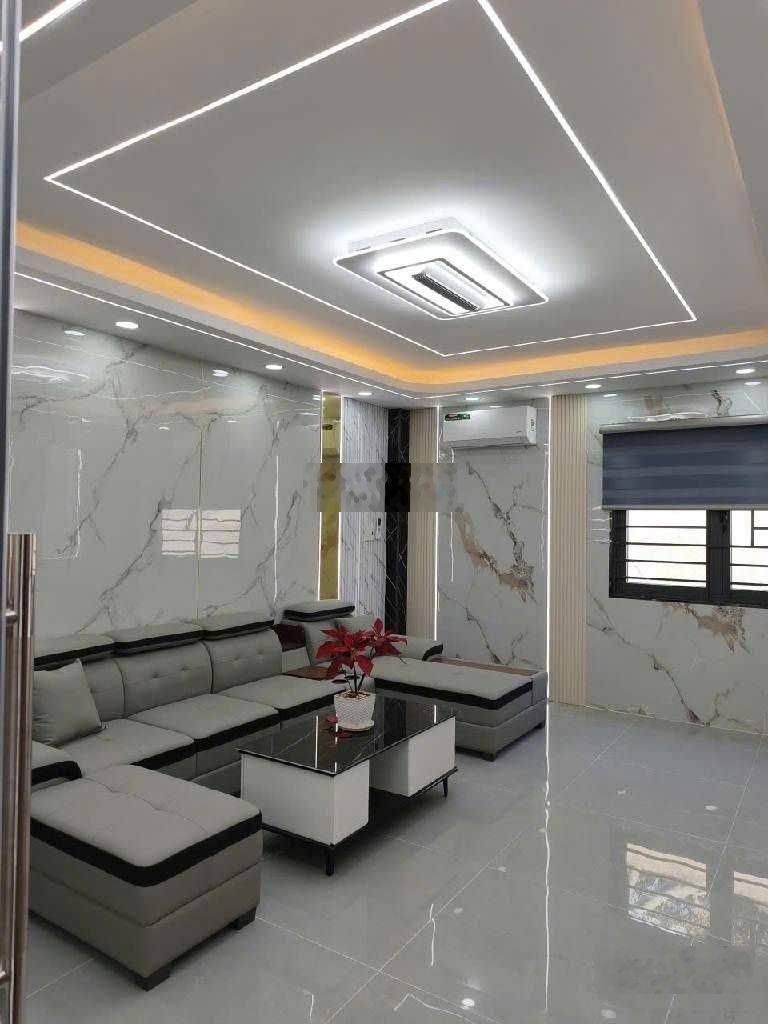 NHÀ 4 tầng FULL NỘI THÂT Đường THẠNH LỘC 27, phường THẠNH LỘC, Q12, dt 62m2 (4,4mx15,5m) hẻm 6m