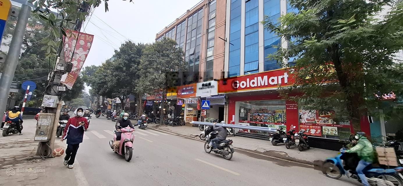 Bán nhà mặt đường đê la thành đống đa dt 94/120m x 8t x mt 9,6m giá 84 tỷ có thương lượng