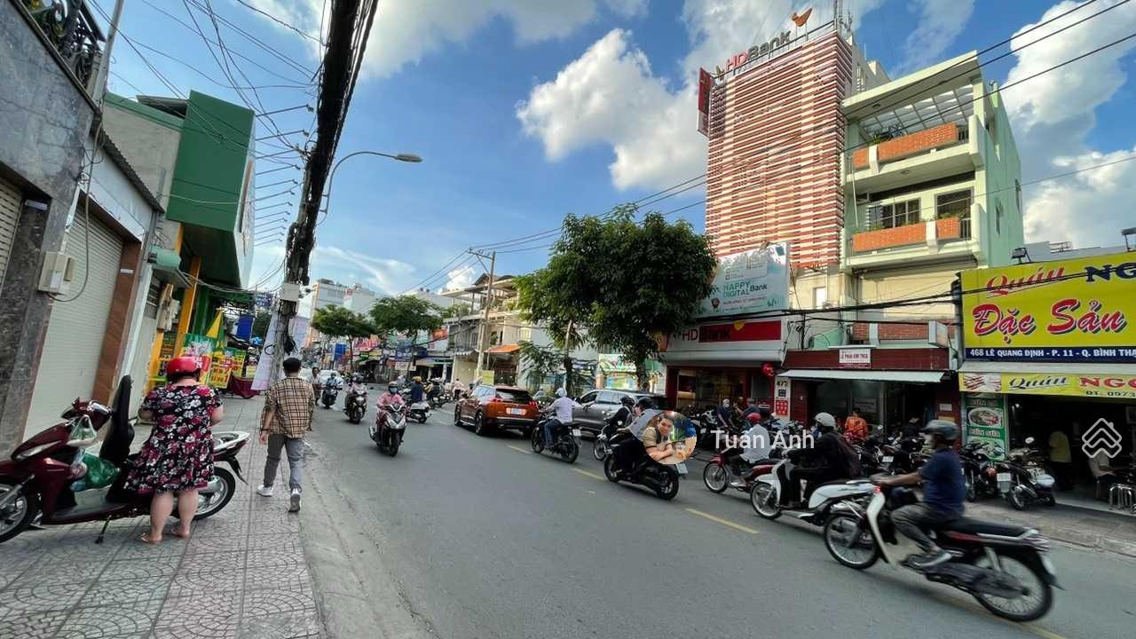 Bán 701m2 nhà MT Lê Quang Định, P1, Gò Vấp 9.8x72m, HĐT 140tr/th, CTXD: H + 8Tầng, gía 75 tỷ