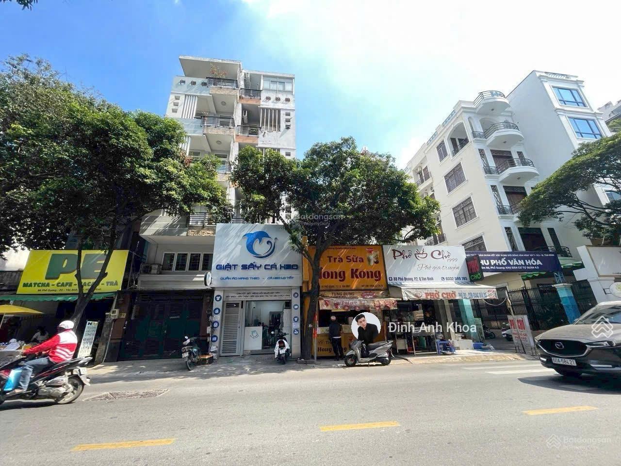 Siêu phẩm đầu tư mt 5 tầng Phổ Quang, Tân Bình, Dt 138m (ngang 8.1m giá quá rẻ 39.5 tỷ)