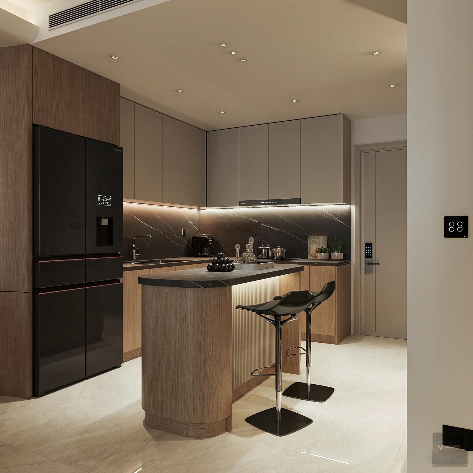 Căn hộ 2PN 72m2 full đồ ngay Giải Phóng, 5 hầm gửi xe