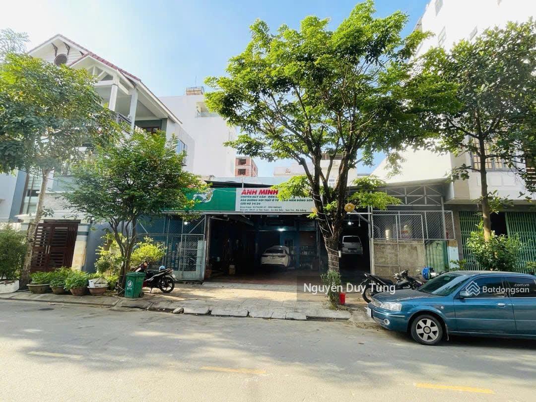 Cặp đất lê tấn toán phố hàn khu biển | 180m2 ngang 10m - kẹp cống thoáng