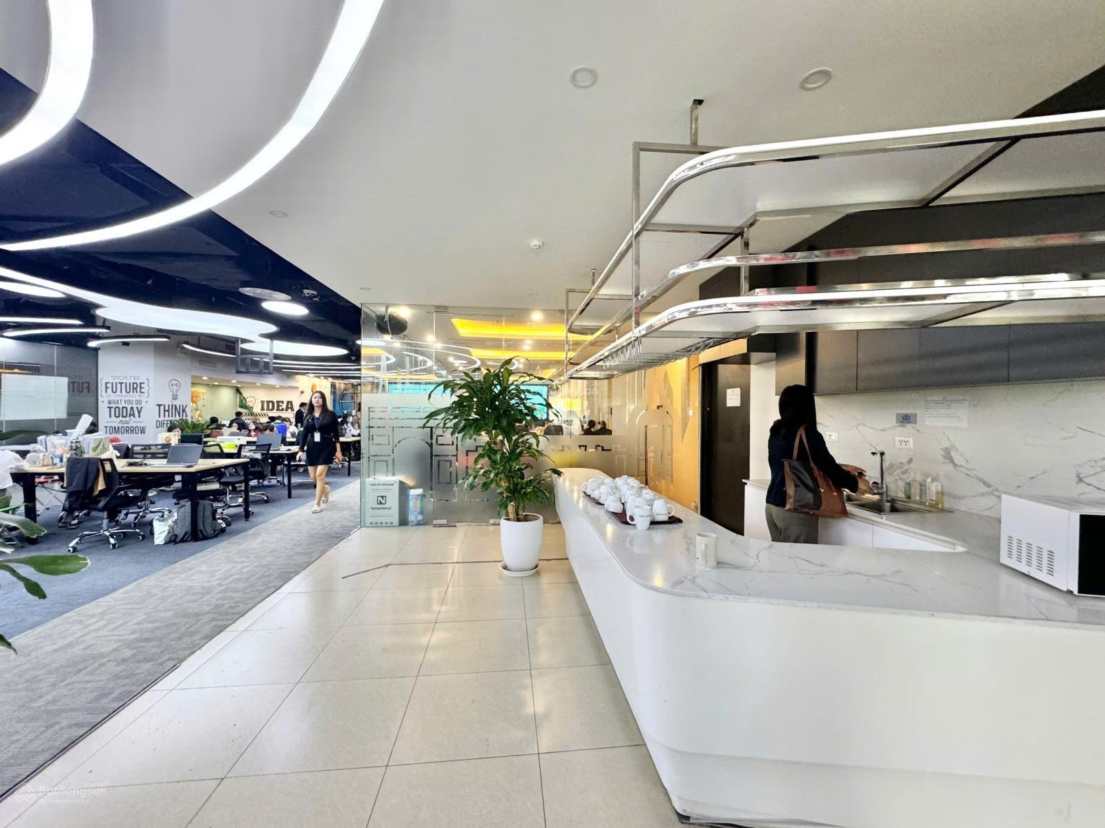 Chính chủ cho thuê văn phòng Hạng A Full nội thất diện tích 228m2 Tại Diamond Flower giá 75 Triệu