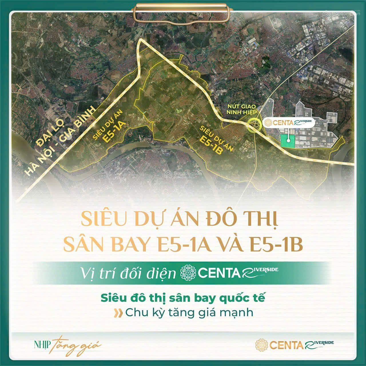 Biệt thự Centa Riverside 225m2 cách Hồ Tây 14km Đón sóng hạ tầng bùng nổ