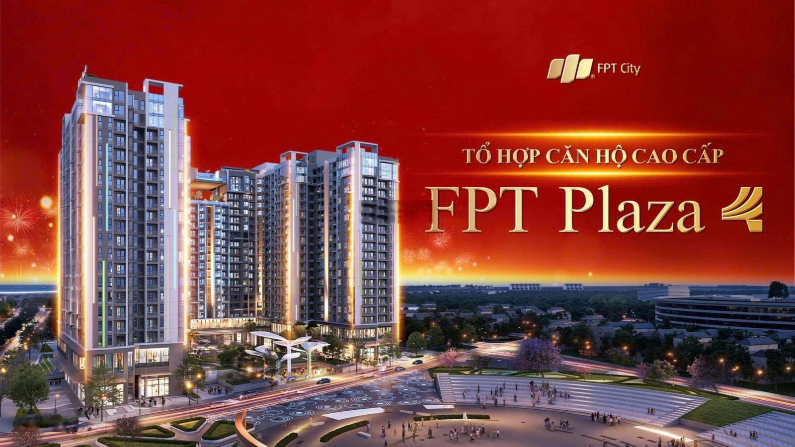 Rẻ nhất FPT - Bán nhanh căn hộ FPT Plaza 4 2PN 2WC giá chỉ từ 4,x tỷ view công viên thoáng mát