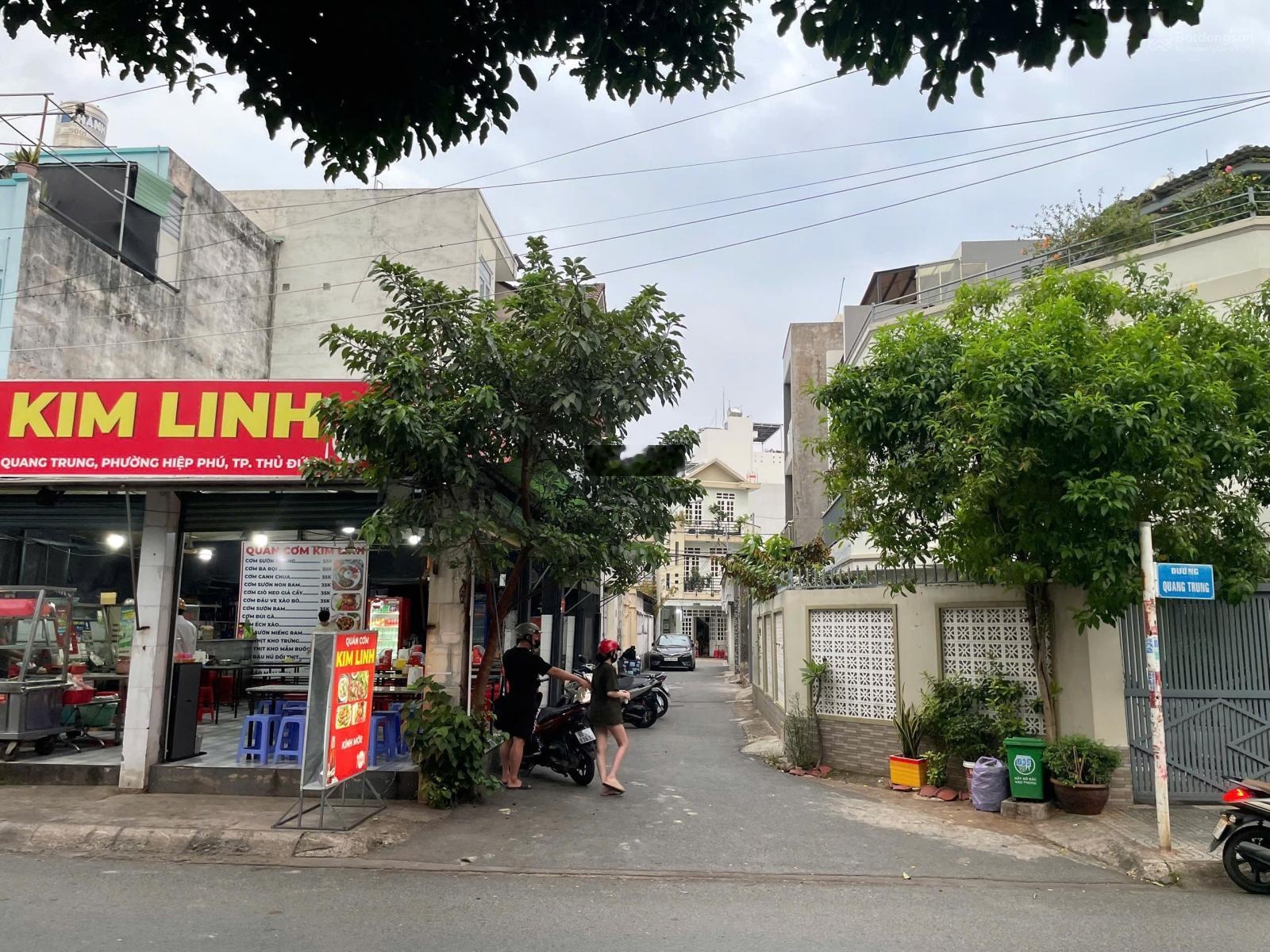 Bán nhà góc 2 MT đường Quang Trung - Hiệp Phú. 8.5 x 15.5 = 150m2