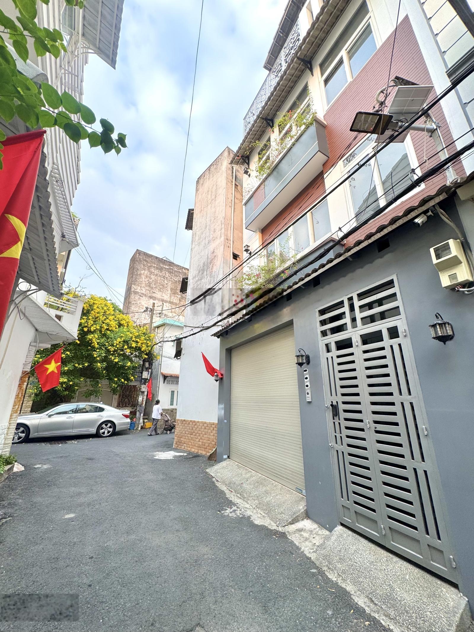 GIẢM 5TỶ - 6Tầng (8.5 x 14) có THANG MÁY tiện làm CHDV, hẻm OTO 5m, sát Mặt Tiền Nơ Trang Long