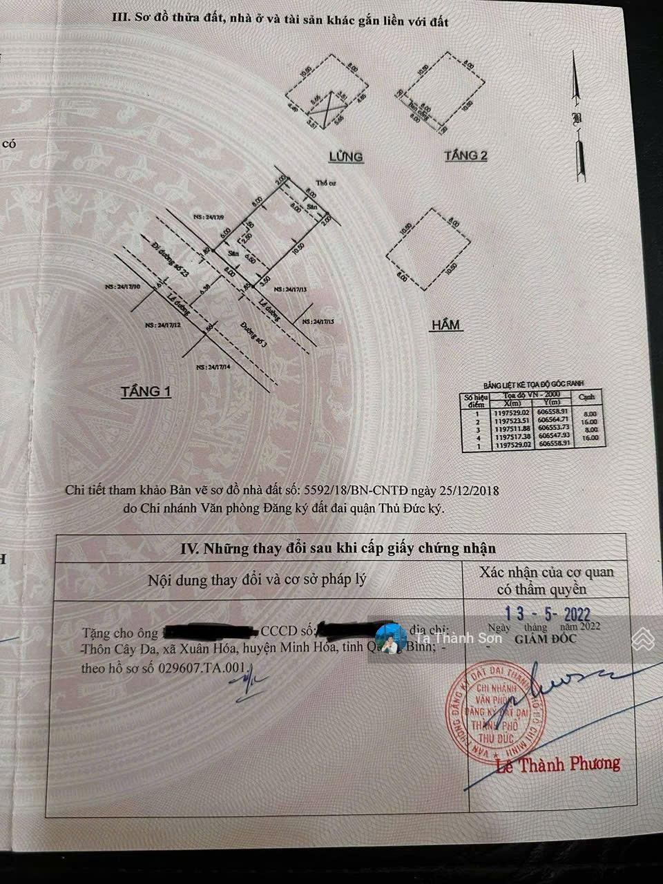 320m2 sàn, 1 hầm 3 tầng, 6PN trục chính đường 23 Hiệp Bình Chánh, gần GigaMall, 18tỷ5 bớt lộc