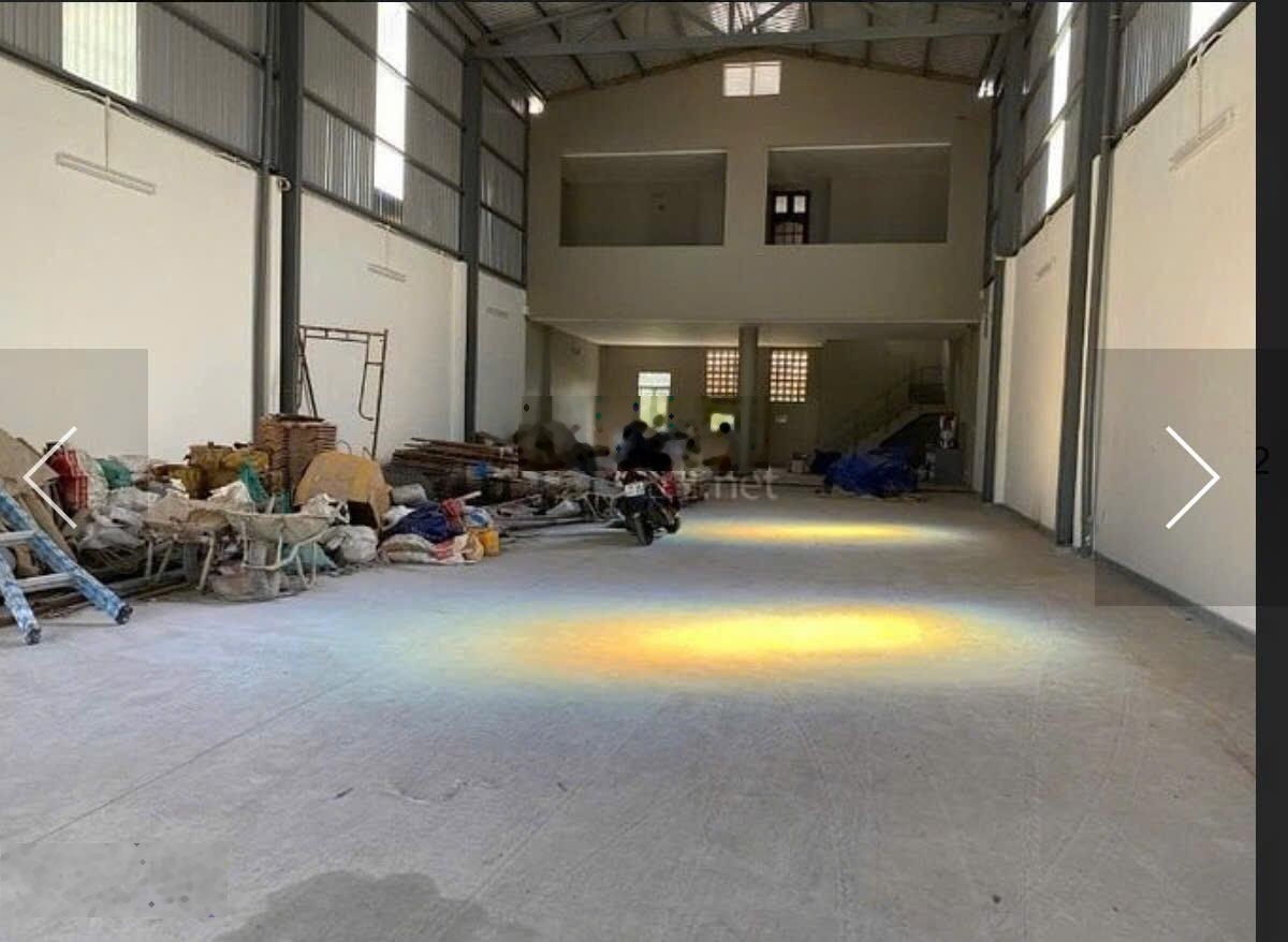 Cho Thuê Kho - Xưởng (Như Hình) DT:10x30m=300m2- Gác lửng:50m2 Đc: Vĩnh Phú- Thuận An