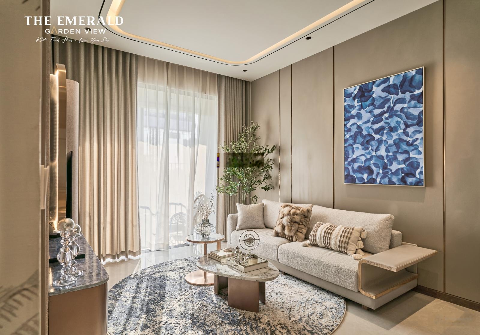 TT 8tr/tháng sở hữu căn hộ 1PN+1 Emerald Garden View. Giá F0 CDT, CK 50tr.