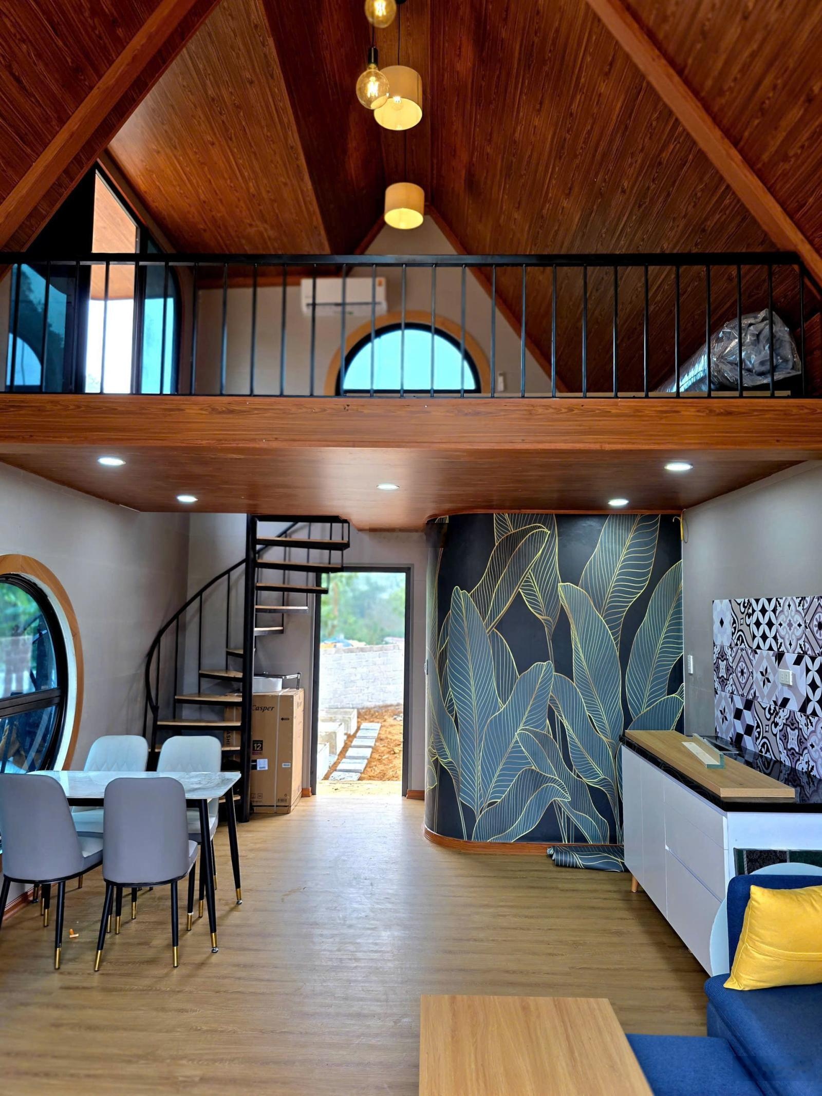 Siêu phẩm nghỉ dưỡng và dòng tiền 6%/năm. 487m2 có sẵn homestay full đồ - Sổ đỏ full thổ cư