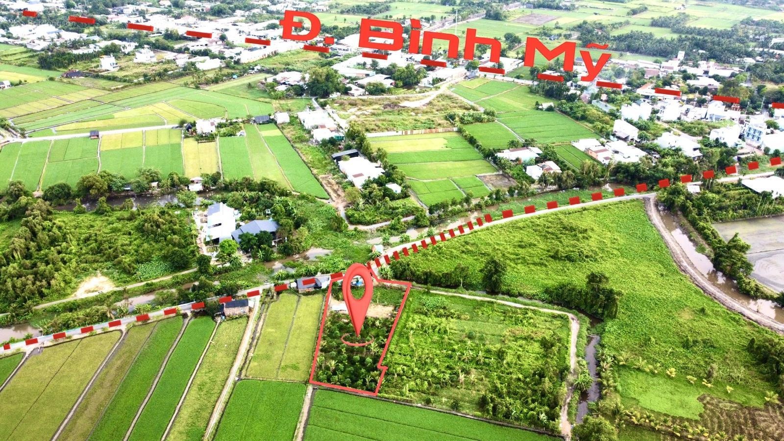 Đất vườn Bình Mỹ Củ Chi. Có sẵn khuôn viên nhà vườn đẹp đường ô tô