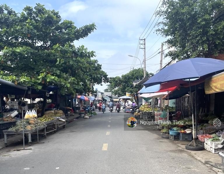 Lô Đất Mặt tiền Chợ Kinh doanh Đường ĐÔNG THẠNH 3, DT 1073m2 (6 x 91), nở hậu 15m, dân cư đông đúc