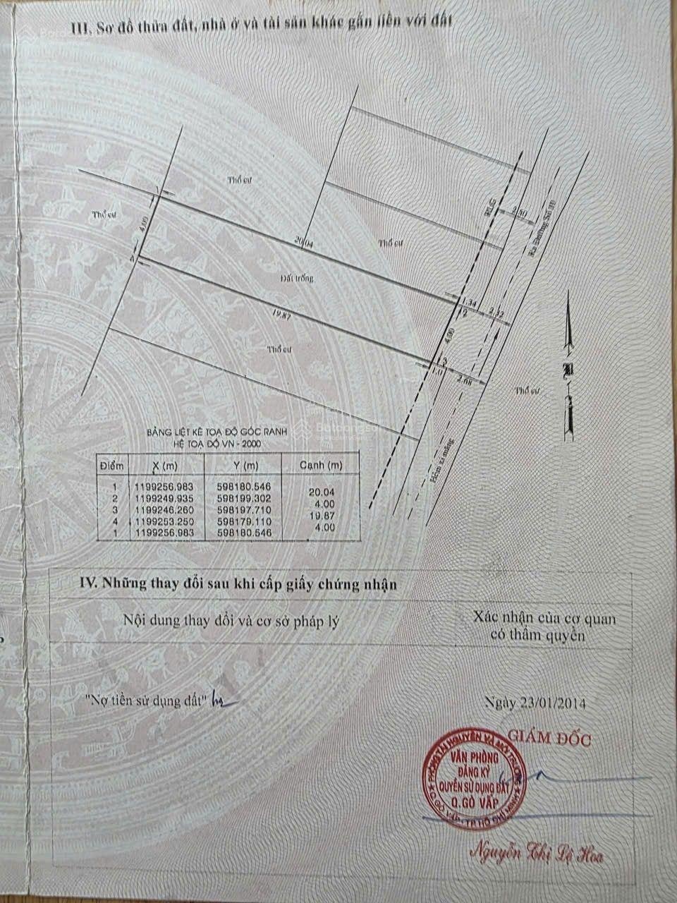 Bán nhanh đất - ngay công viên làng hoa gò vấp - (4m x 20m) | 120 triệu/m2 - p.8, gv