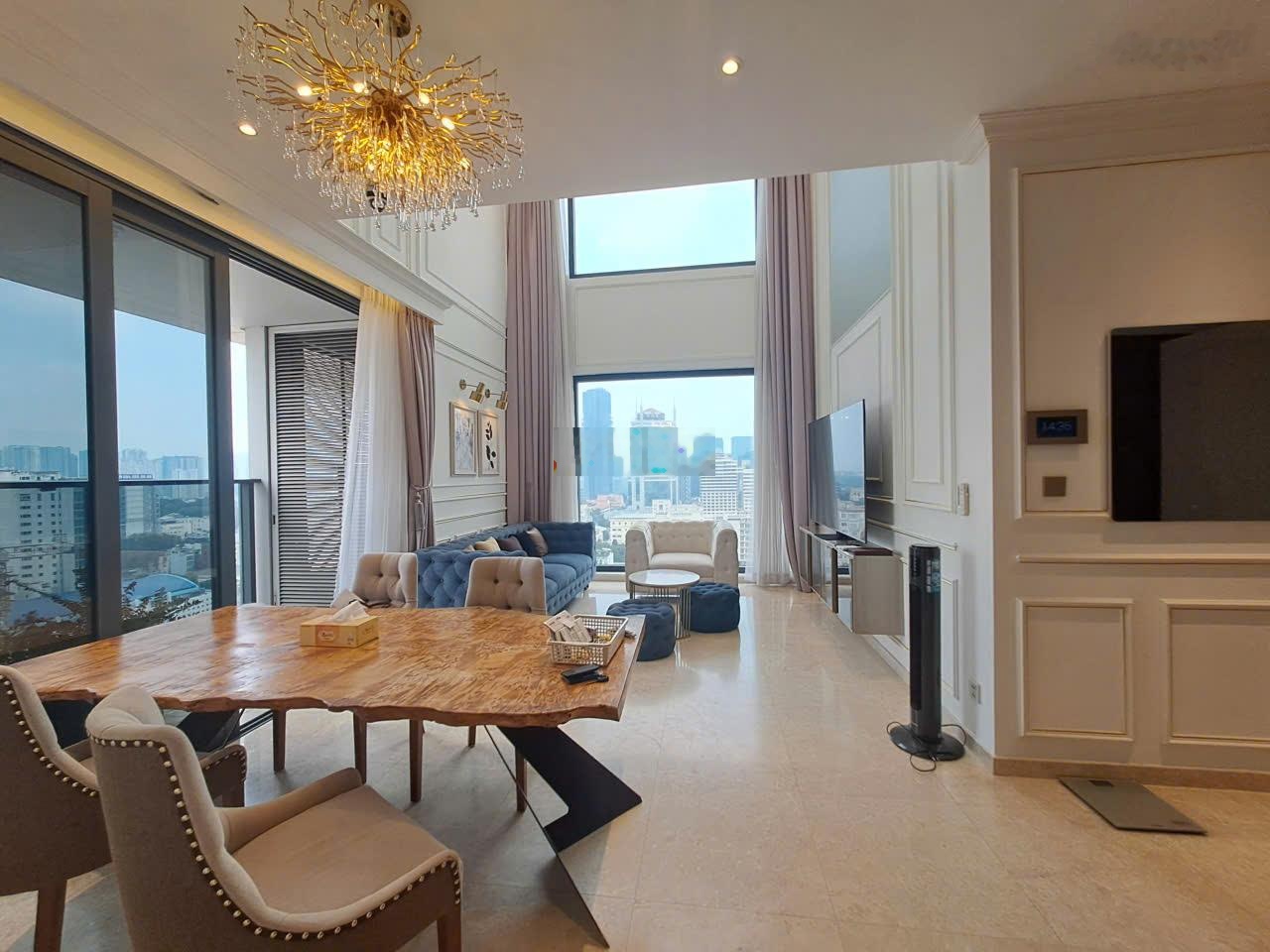 Cho thuê căn hộ quận 1 -the marq 4pn, 100tr- siêu đẹp. 4beds the marq for rent - private lift