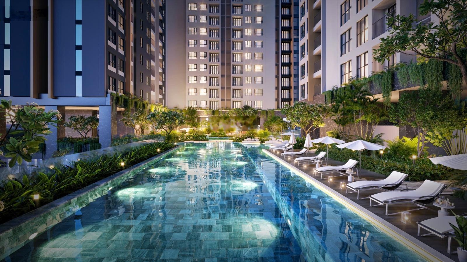 2tỷ499 căn 2PN Happy One Mori TP. HCM gần Aeon Mall, Golf View CK 15%, tặng thêm 100tr KH nhanh tay