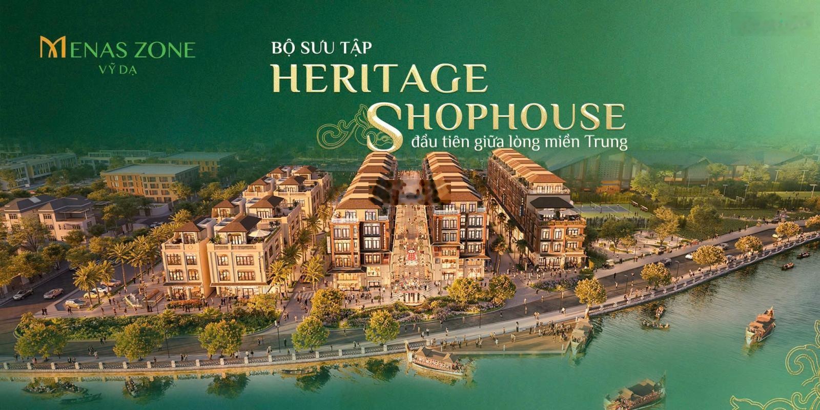 Nhà phố thương mại 5 tầng Menas Zone Vỹ Dạ | CĐT thuê lại 50 triệu/tháng đường Phạm Văn Đồng