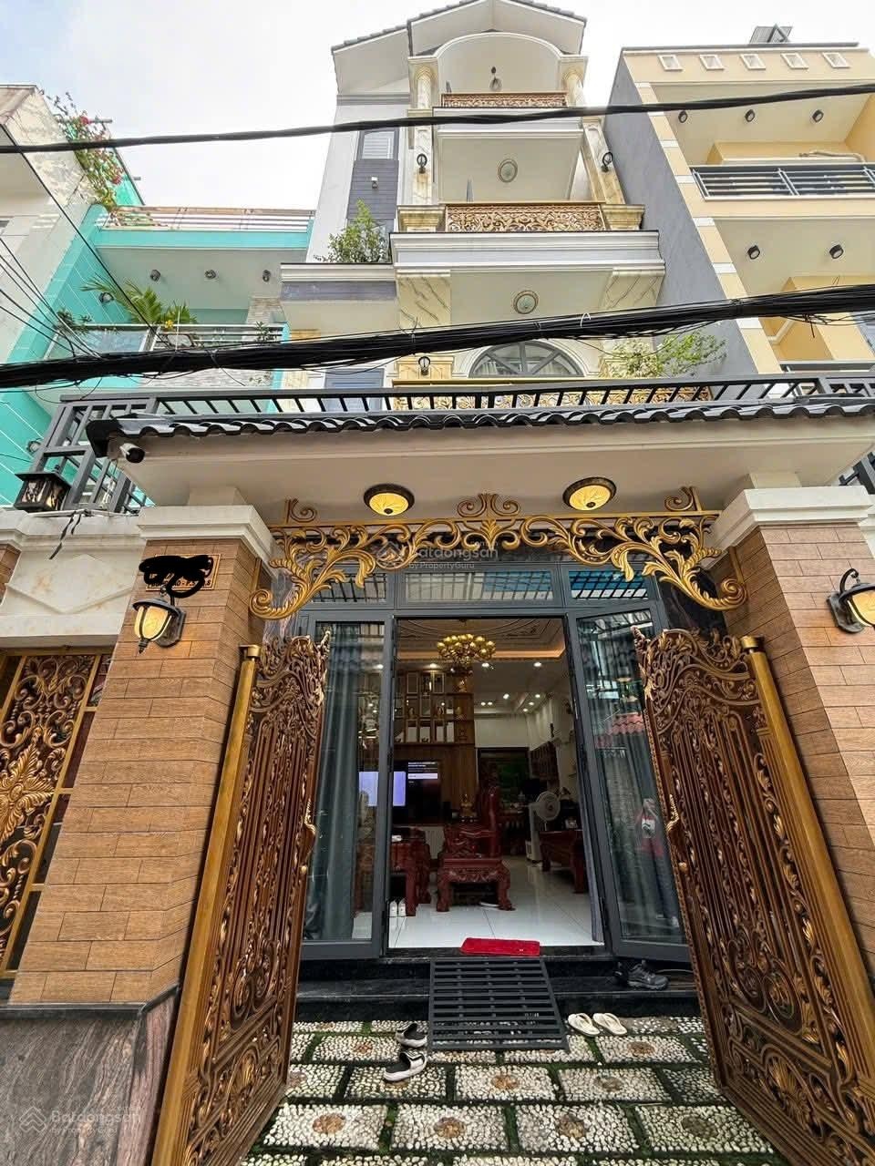 Biệt thự nhà phố bông sao full nội thất sát mặt tiền - 5 tầng 5pn 5wc - 75m2 - nhỉnh 10 tỷ