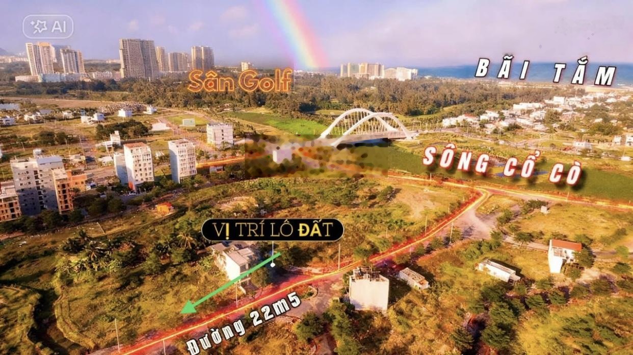 Lô đất biển ngang 6m, gần trung tâm Đà Nẵng, cách phố Tây An Thượng 10 phút giá chỉ 3.9 tỷ giá tốt