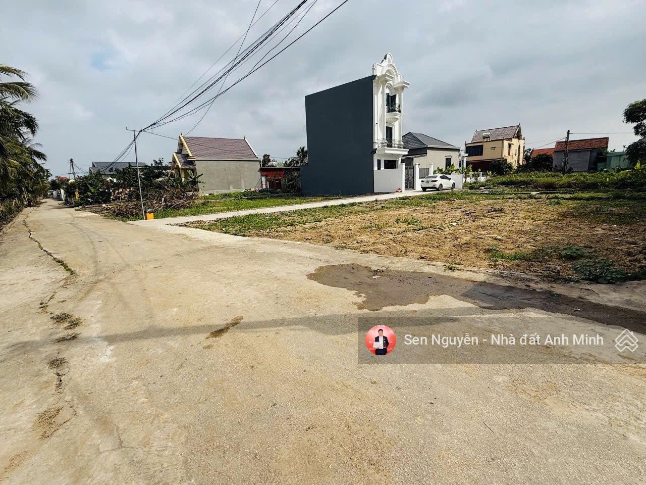 Bán lô góc mặt đường Thu Du, Minh Tân