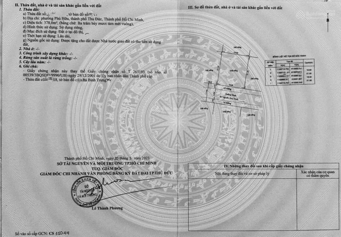 Đất biệt thự 378m(18x21), kdc bách khoa giá, 25,3 tỷ tlcc