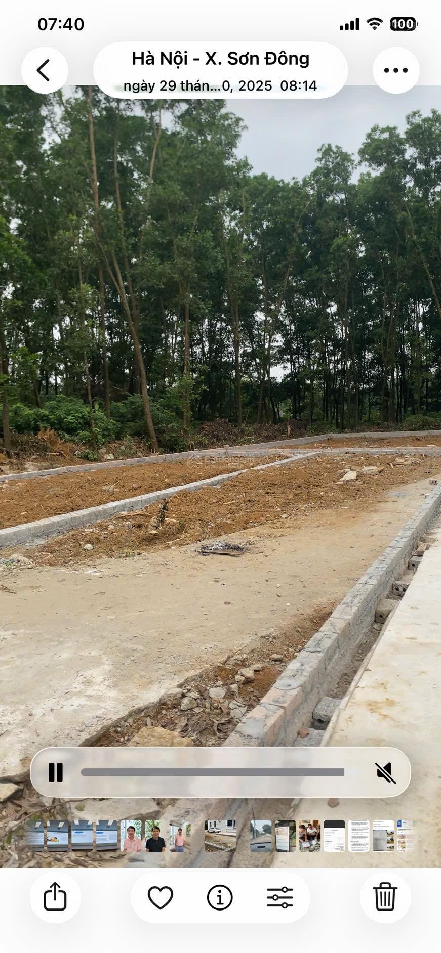 Chính chủ bán đất Đoài Phương - 2 mặt thoáng - ô tô tải qua