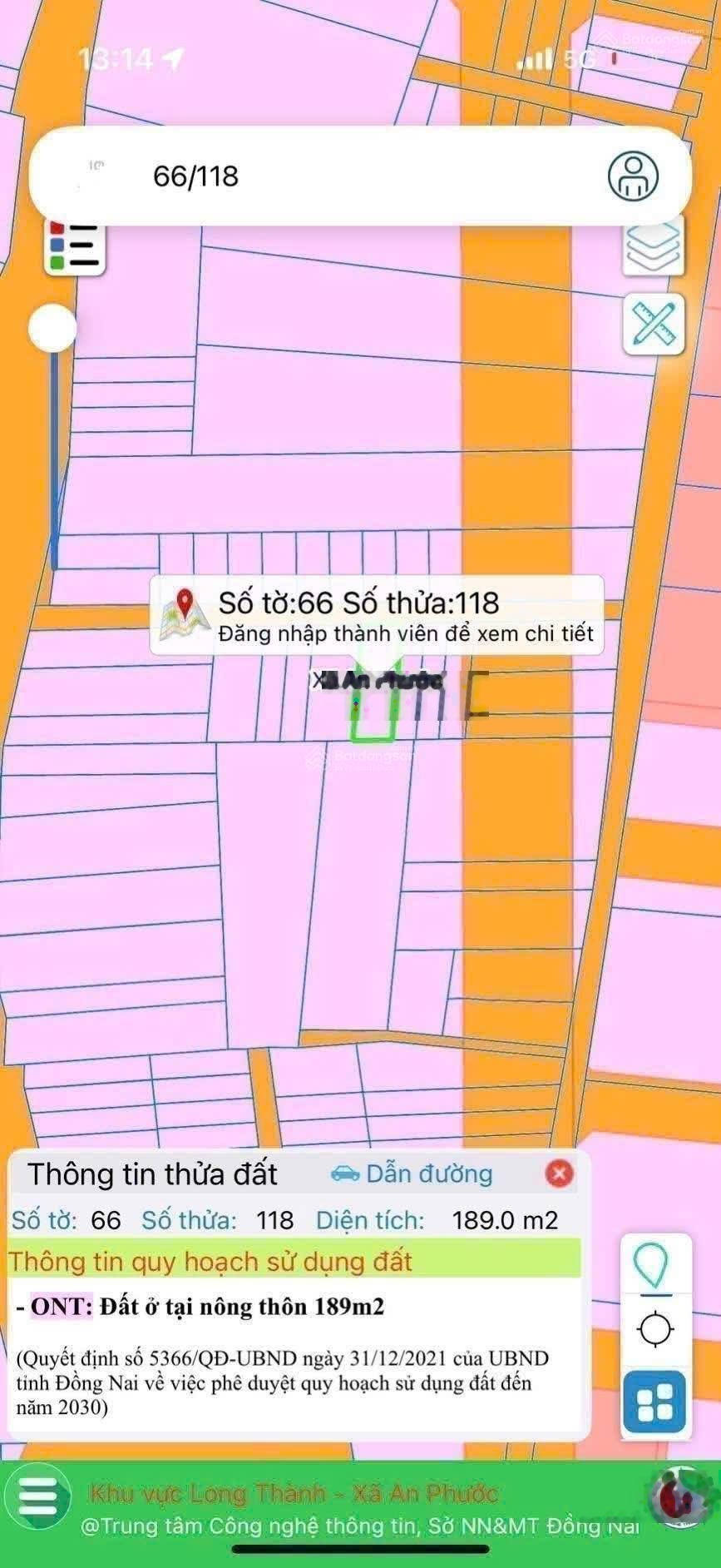 Bán đất thổ cư 100% An Phước Long Thành, 189m2, sổ riêng, kế bên ecotown, giá 4 tỷ