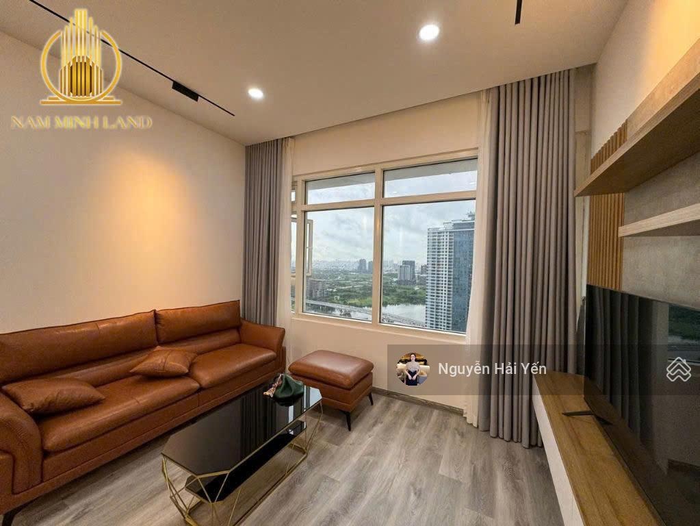 Hải Yến Nam Minh Land - bán căn hộ 2 PN Saigon Pearl 90m2, tầng cao, view sông, nội thất mới 100%