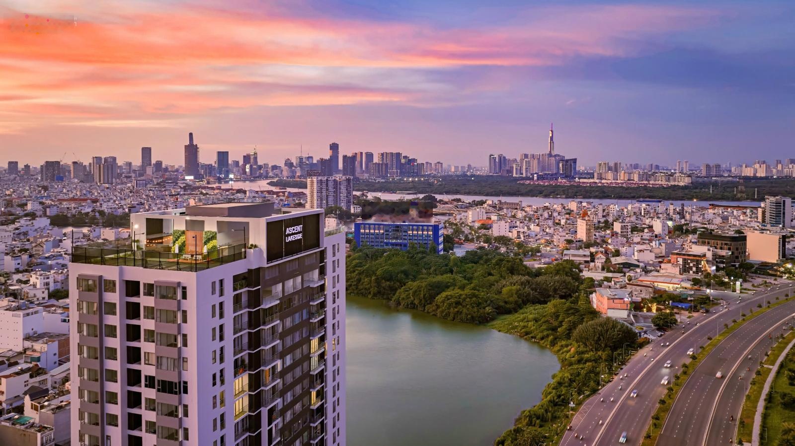 Bán căn 2pn - diện tích khủng: 103m2 - giá 6,6 tỷ - ascent lakeside, q7